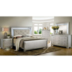 Cassettiera e Specchio 2 pezzi con 9 cassetti in Legno Contemporaneo Ruff Crocodile di Furniture of America