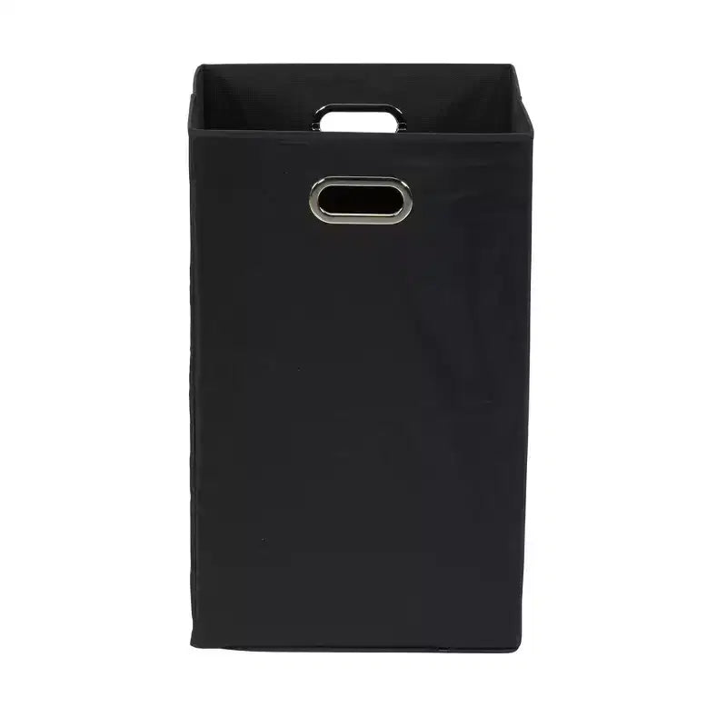 Household Essentials Laundry Hamper Black