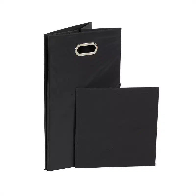 Household Essentials Laundry Hamper Black