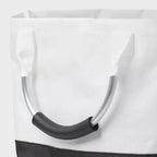 Scripted Structured Collapsible Hamper - Black - Brightroom™