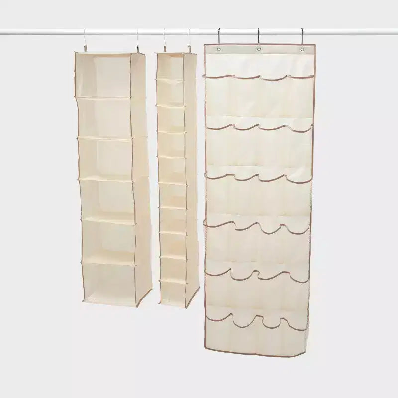 Hanging Closet Organizer Bundle Tan - Brightroom™