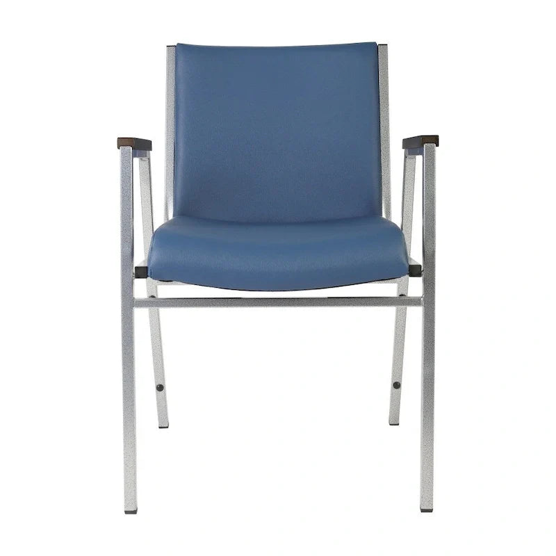 Sedia impilabile per carichi pesanti con braccioli - 21P x 21L x 31A