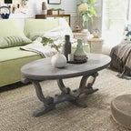 DH BASIC Farmhouse Vintage Grey 48-inch Coffee Table by Denhour