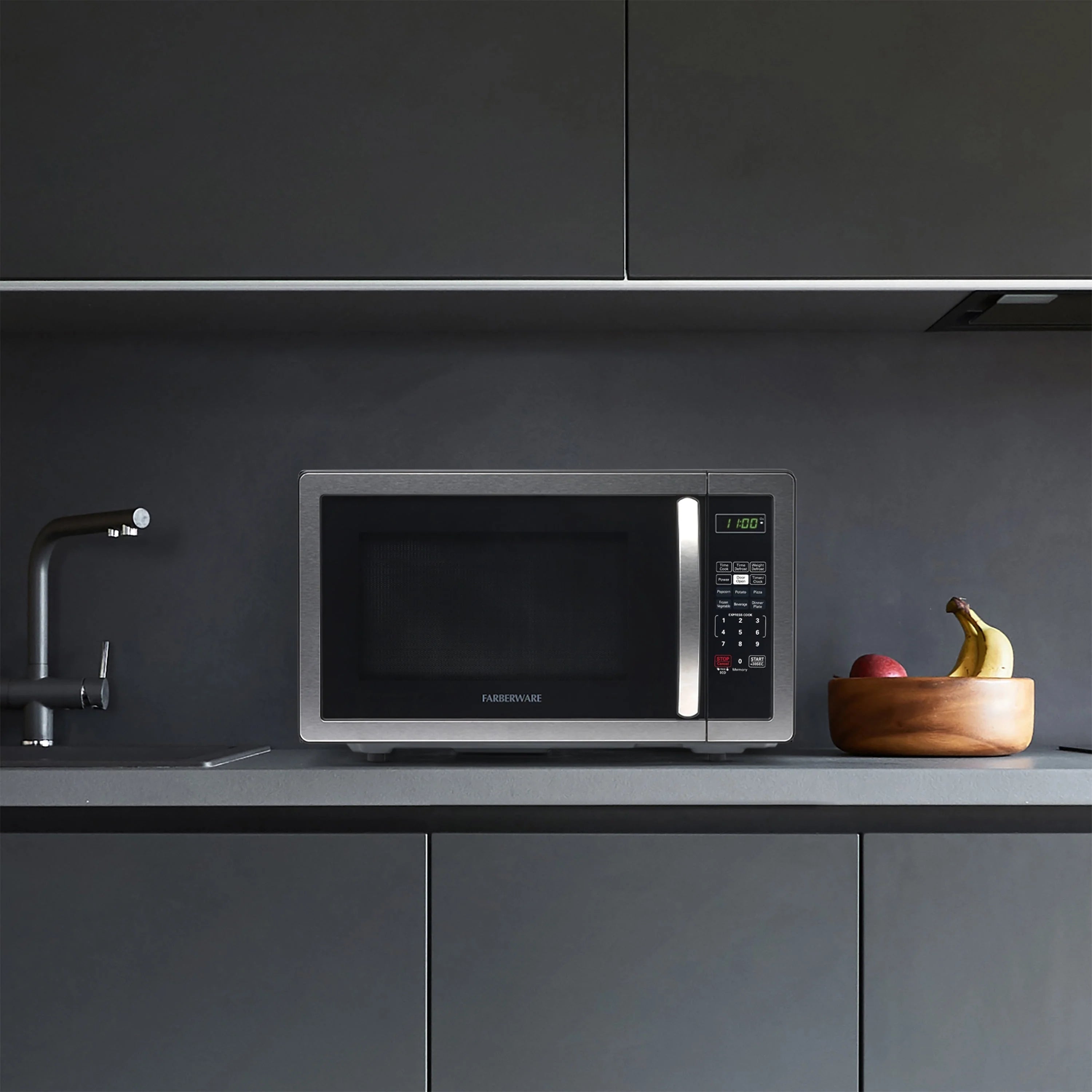 Forno a microonde Farberware Classic da 1,1 piedi cubi e 1000 watt