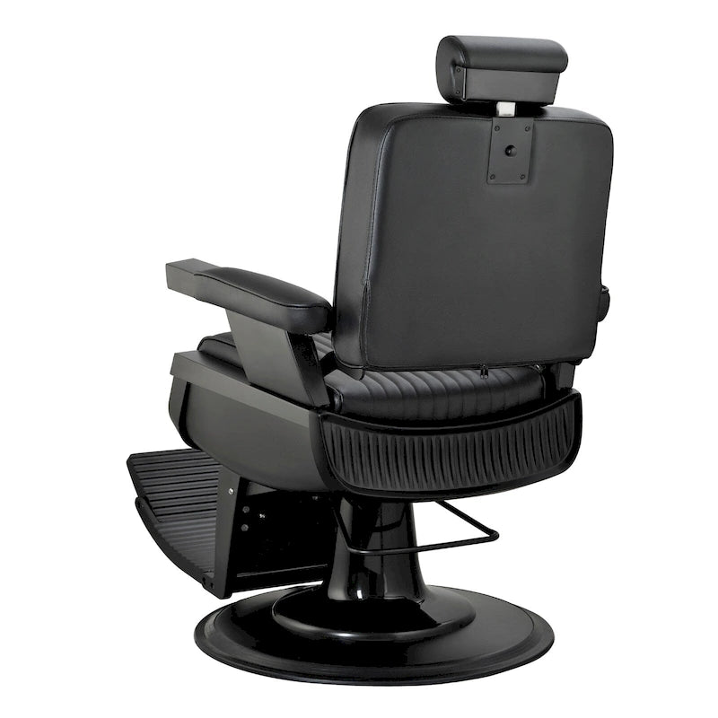 Poltrona da barbiere JAXSON Heavy Duty Reclining Hydraulic Barbershop Chair, telaio nero
