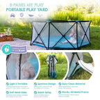 Regalo My Play Deluxe Box da Gioco Portatile Extra Large da Interno e Esterno - Azzurro