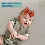 Sealy Cotton Cozy Rest 2-Stage Crib And Toddler Mattress: Hypoallergenic, Waterproof Cover, Firm Feel, 5.5" Thickness