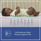 Sealy Cotton Cozy Rest 2-Stage Crib And Toddler Mattress: Hypoallergenic, Waterproof Cover, Firm Feel, 5.5" Thickness