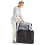 BABYBJÖRN Travel Crib Light - Light Silver: Carrying Bag, Steel Frame, Folds for Easy Transport
