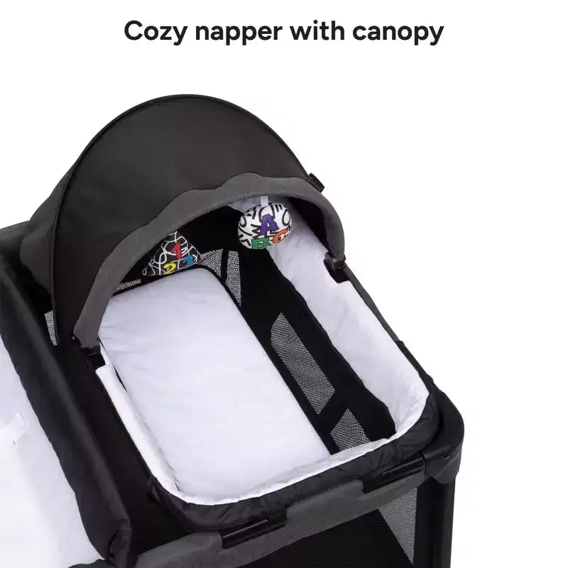 Baby Trend Willow Nursery Center Travel Playard - Cosmic Black