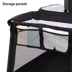 Baby Trend Willow Nursery Center Travel Playard - Cosmic Black