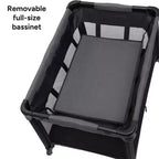 Baby Trend Willow Nursery Center Travel Playard - Cosmic Black