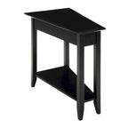 Convenience Concepts American Heritage Wedge End Table with Shelf
