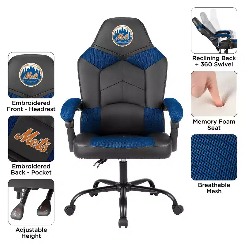 MLB New York Mets Oversized Office Chair