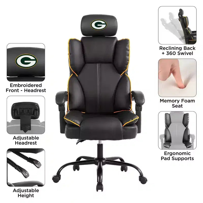 NFL Green Bay Packers Champ Office Chair