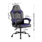 Poltrona da ufficio oversize NFL Baltimore Ravens