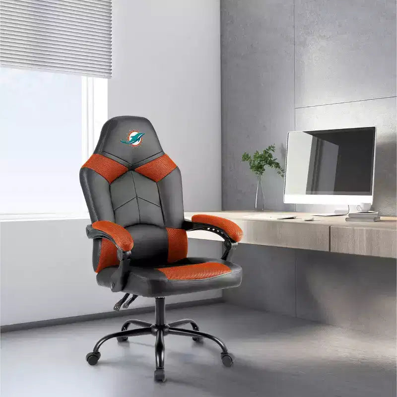 Sedia da ufficio oversize NFL Miami Dolphins
