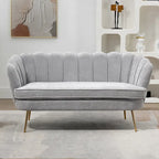 Divanetto Imbottito Stile Mid-Century Modern 59W