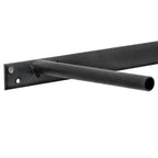 8" x 36" Large Rustic Wood Floating Wall Shelf Gray - American Art Decor