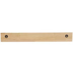 Olivia & May Set of 2 Wood 2 Shelves Room Wall Shelf with Lip Light Brown
