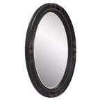 Specchio da parete rettangolare a figura intera Howard Elliott 72,5"x24" con cornice in ferro, argento: Stile moderno, Nessun assemblaggio richiesto, Montaggio a parete