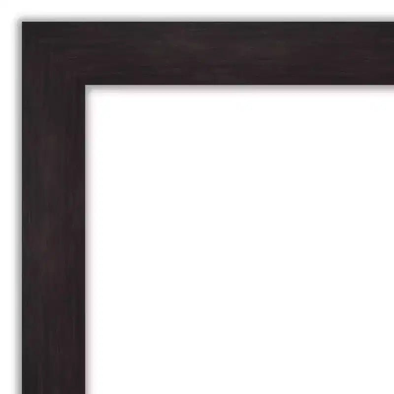 Specchio da Parete Amanti Art 112x84 cm Non Smussato Color Espresso: Arredamento Moderno, Include Kit di Montaggio