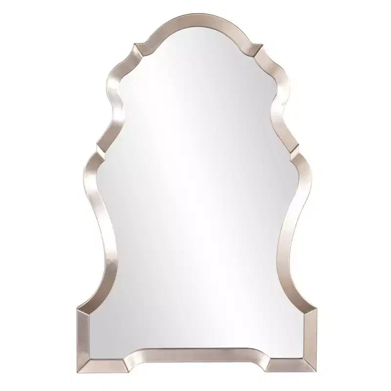 Howard Elliott 44"x29" Nadia Framed Keyhole Designed Wall Mirror Silver