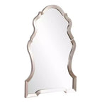 Howard Elliott 44"x29" Specchio da parete incorniciato Nadia con design a buco della serratura argento