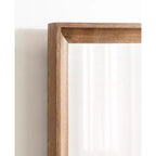 Kate & Laurel All Things Decor Specchio da parete rettangolare Hatherleigh 24"x36" marrone rustico: stile tradizionale, nessun assemblaggio richiesto