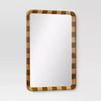 24"x36" Striped Wall Mirror - Threshold™