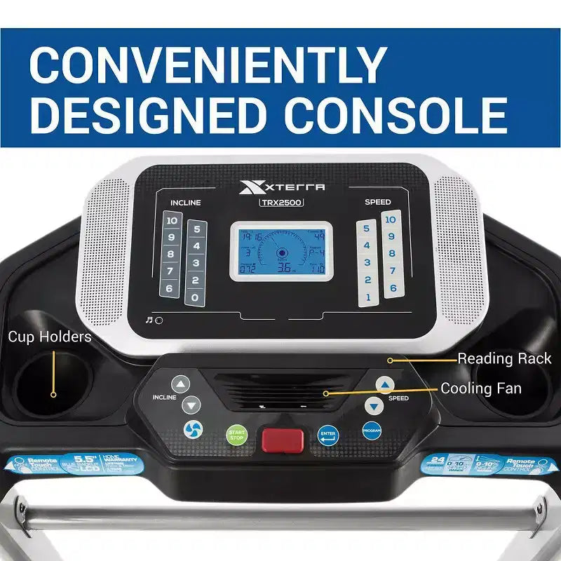 Tapis roulant XTERRA Fitness TRX2500