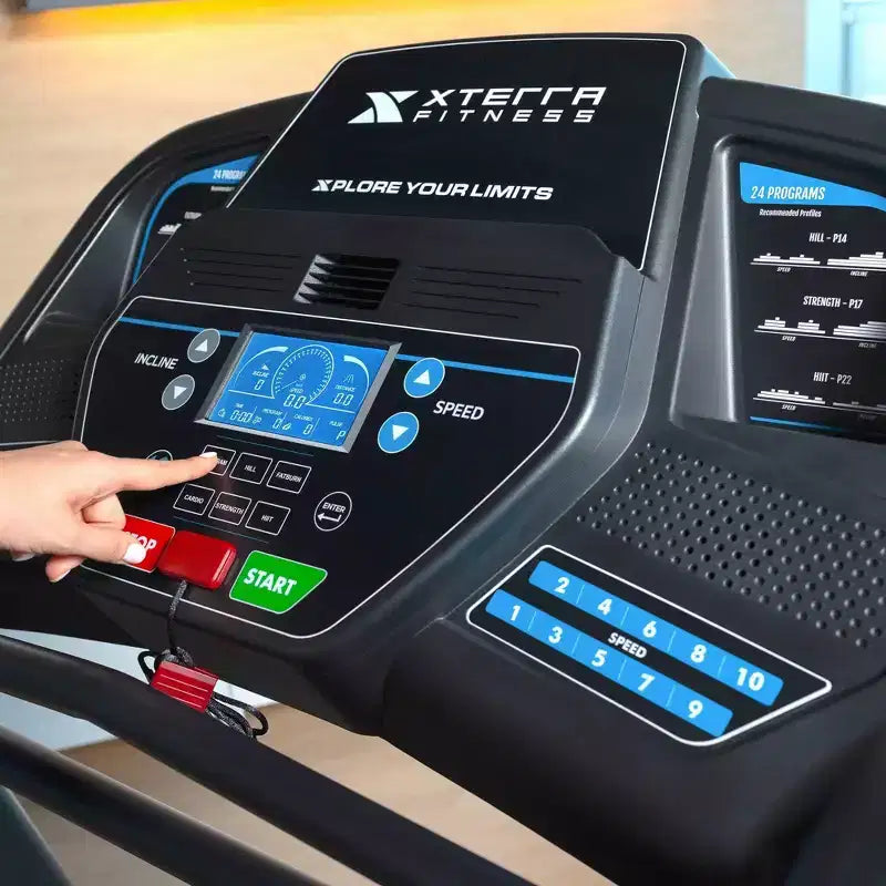 Tapis roulant elettrico pieghevole intelligente XTERRA Fitness TR65