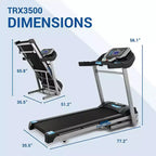 XTERRA Fitness TRX3500 Treadmill