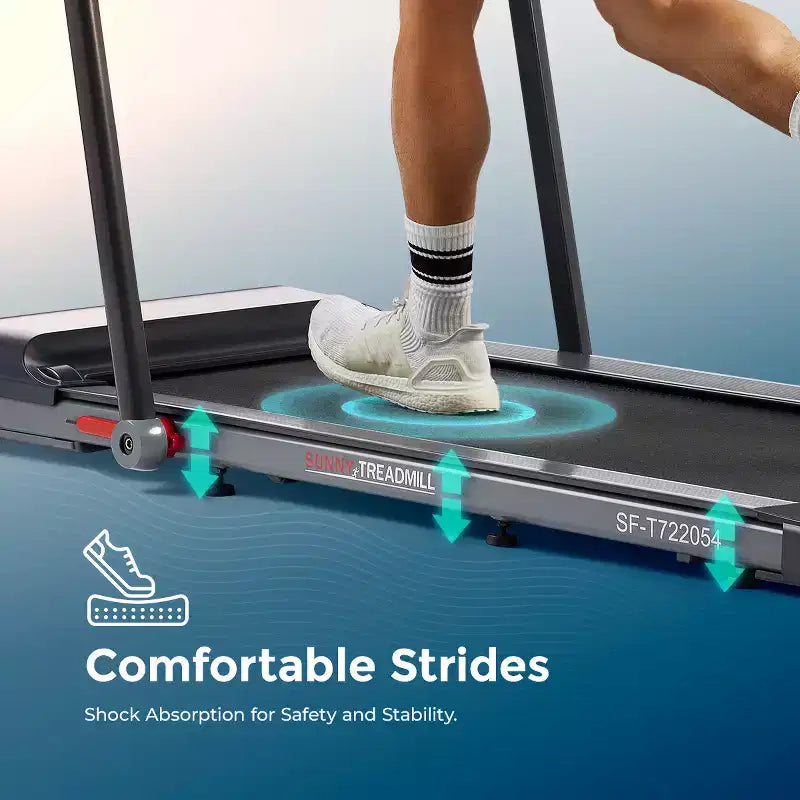 Tapis Roulant Elettrico Pieghevole Collegato Sunny Health & Fitness Pegasus