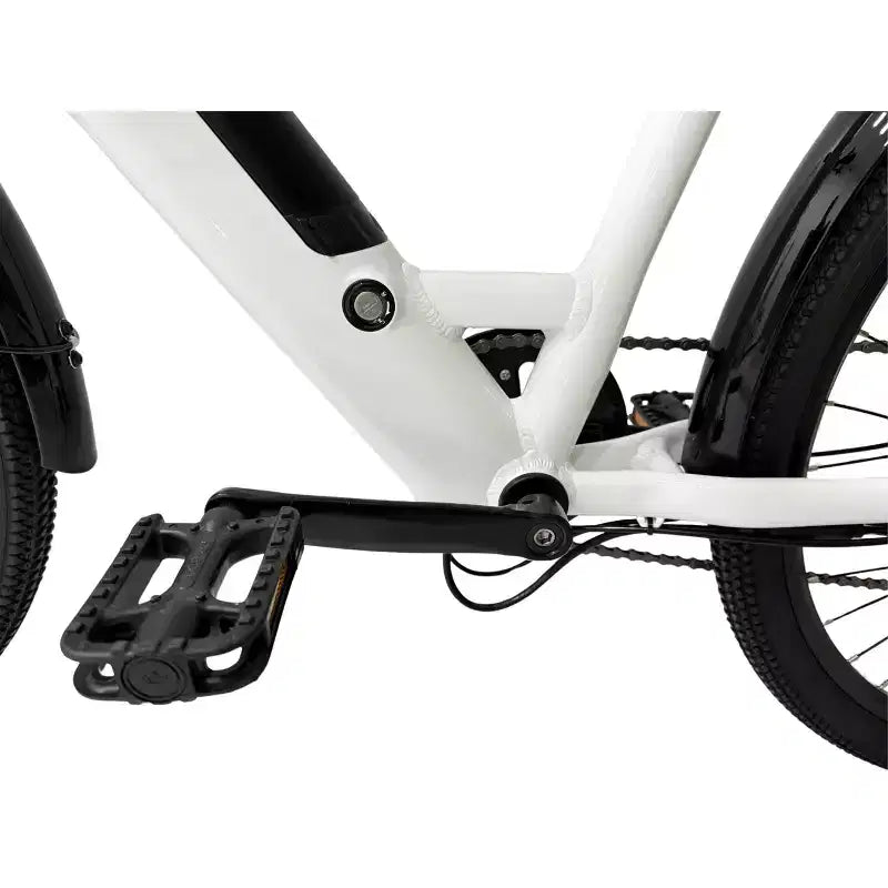 Soar Adult City ST 350 27.5'' Step-Thru Electric Cruiser Bike