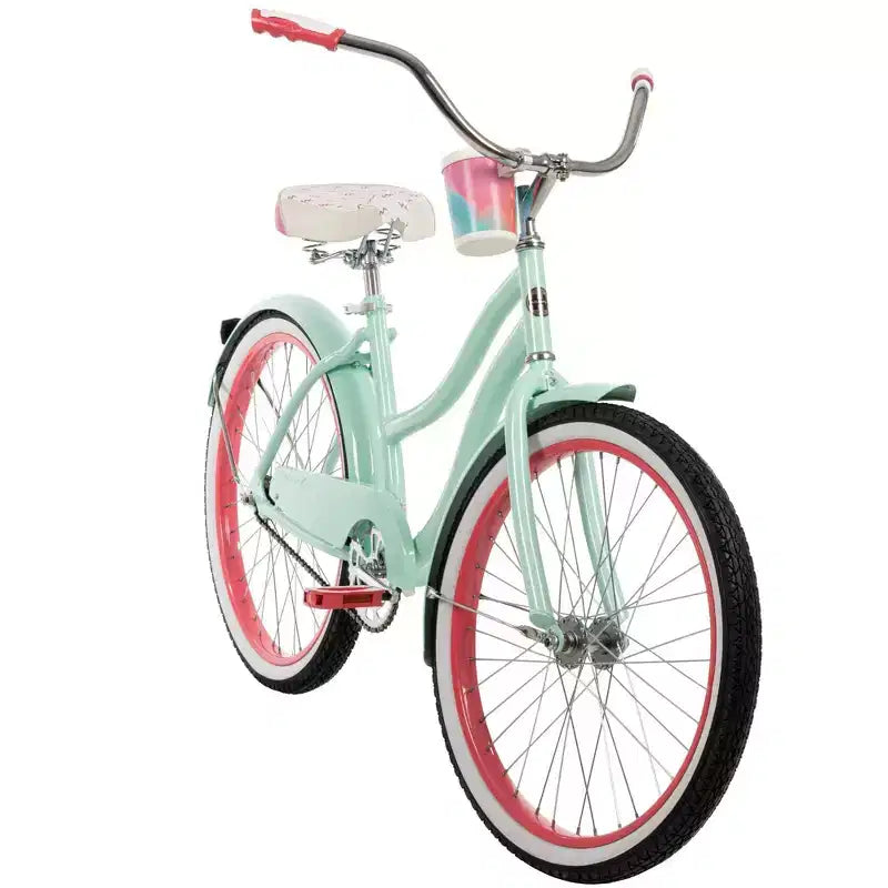 Bicicletta Huffy Good Vibrations da uomo Cruiser – Ruote da 24" – Menta