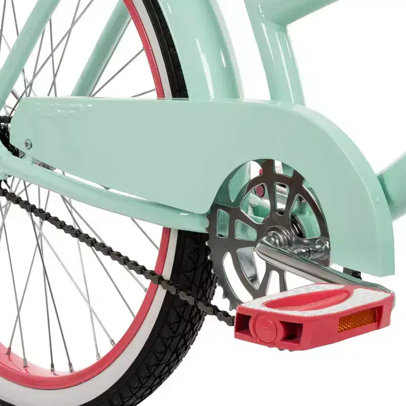 Bicicletta Huffy Good Vibrations da uomo Cruiser – Ruote da 24" – Menta