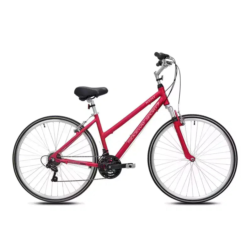 Kent Women's Ridgeway Sport 700c/28" Hybrid Bike - Red