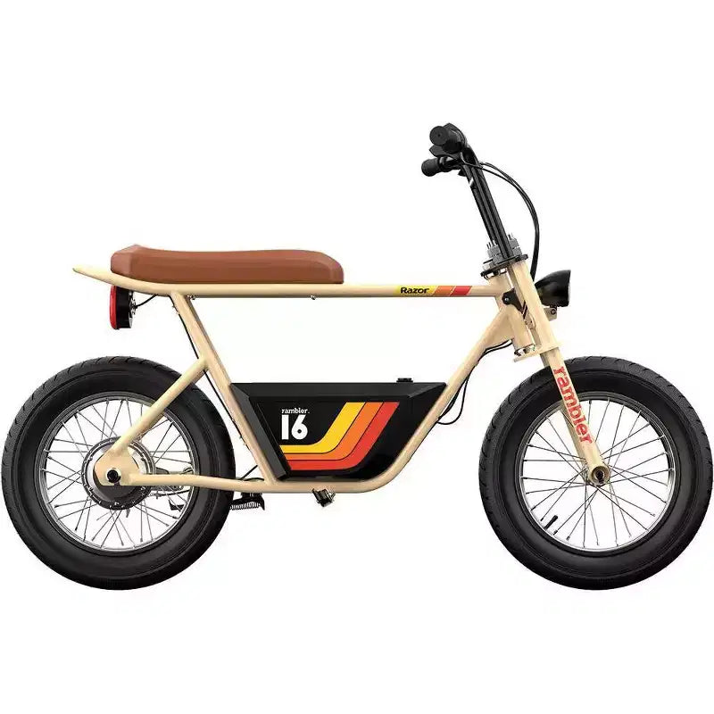 Monopattino elettrico Razor Rambler Step Over - Beige: motore da 350W, velocità 25 km/h