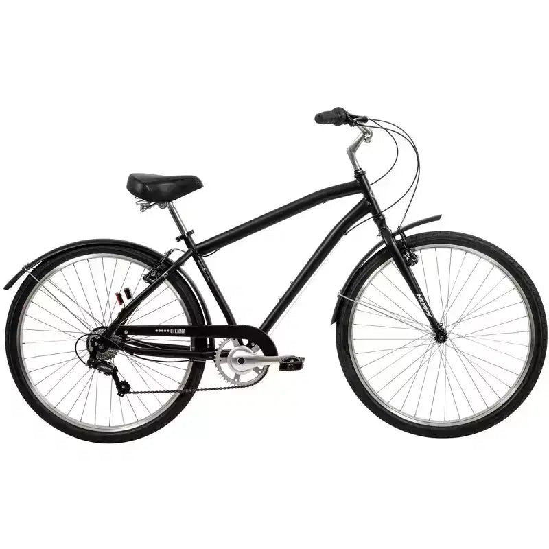 Bicicletta Huffy Sienna da 27,5" Comfort da uomo - Nera