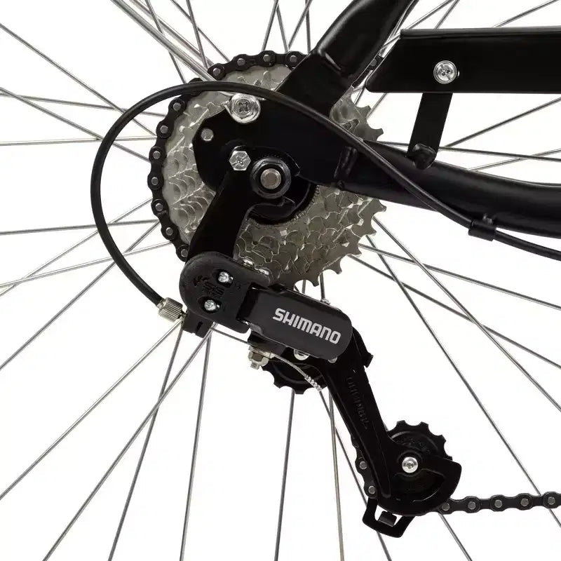 Bicicletta Huffy Sienna da 27,5" Comfort da uomo - Nera