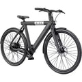 Bird Adult A Frame 28" Step Over Electric Hybrid Bike - Black: Aluminum Frame, 20 mph Max Speed