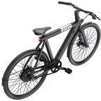 Bird Adult A Frame 28" Step Over Electric Hybrid Bike - Black: Aluminum Frame, 20 mph Max Speed