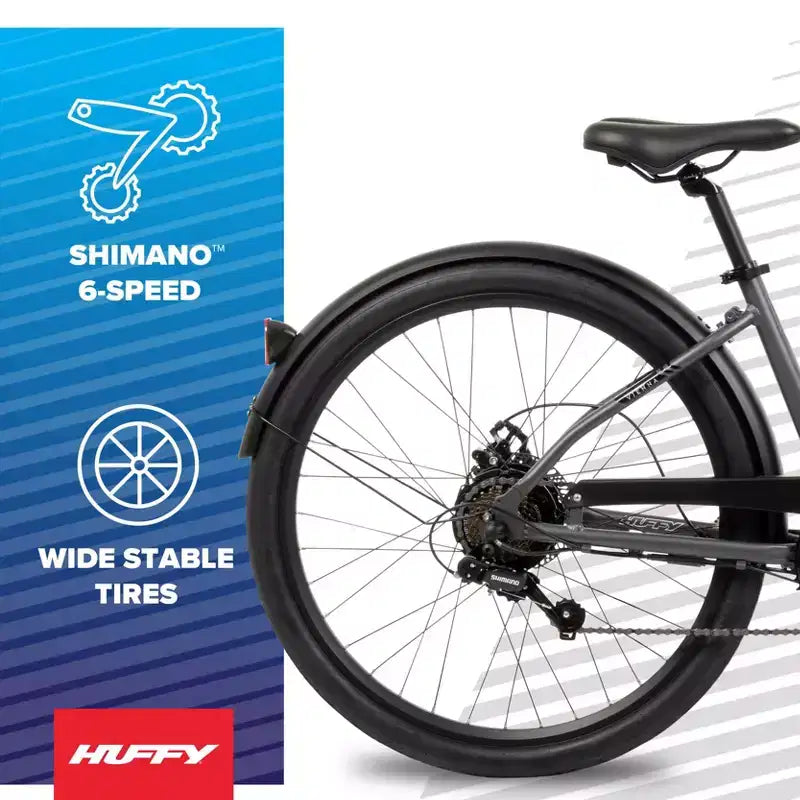 Bicicletta elettrica Huffy Vienna 27.5" 36V per adulti - Matte Storm