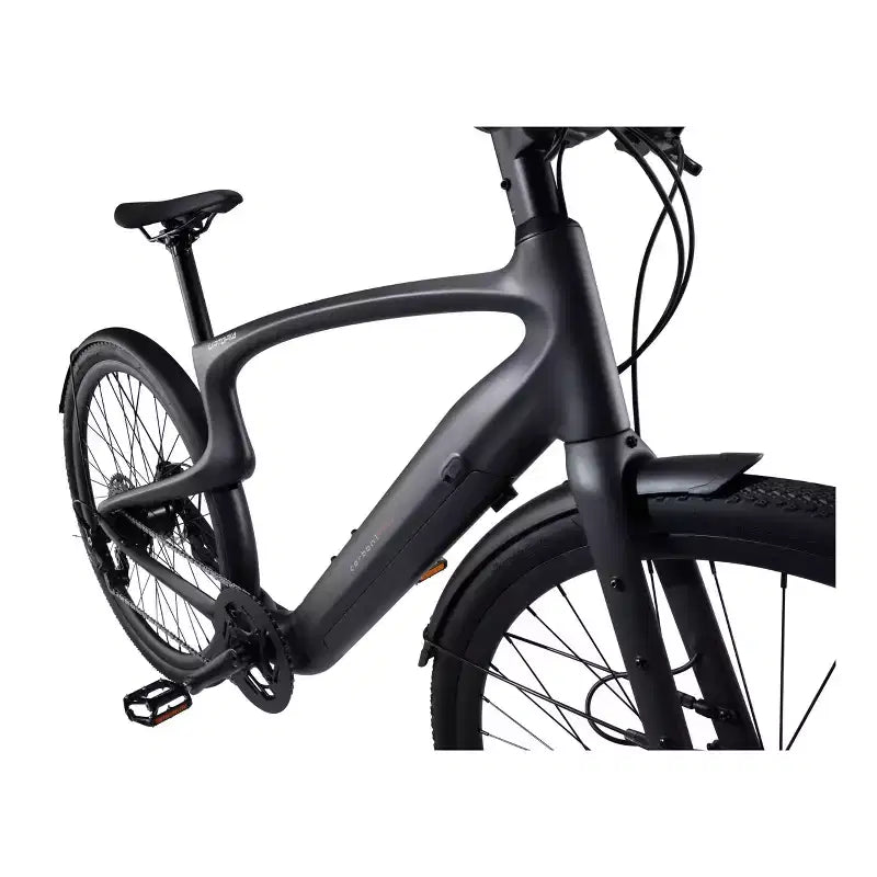 Bicicletta elettrica da città Urtopia Adult Carbon 1 Pro Smart 27,64'' con telaio a diamante – Nera M