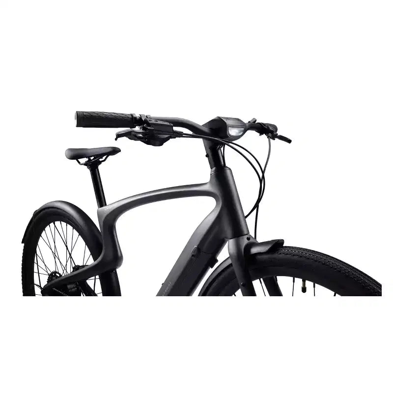 Bicicletta elettrica da città Urtopia Adult Carbon 1 Pro Smart 27,64'' con telaio a diamante – Nera M