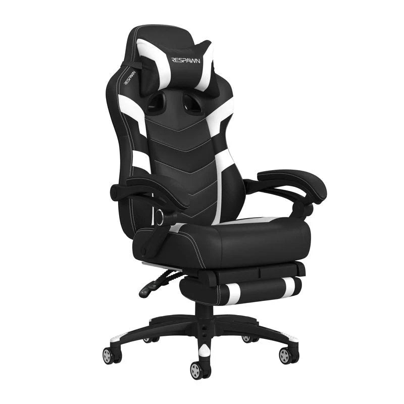 Sedia da gaming RESPAWN 110 Pro - Sedia da gaming con poggiapiedi, sedia ergonomica per computer da scrivania