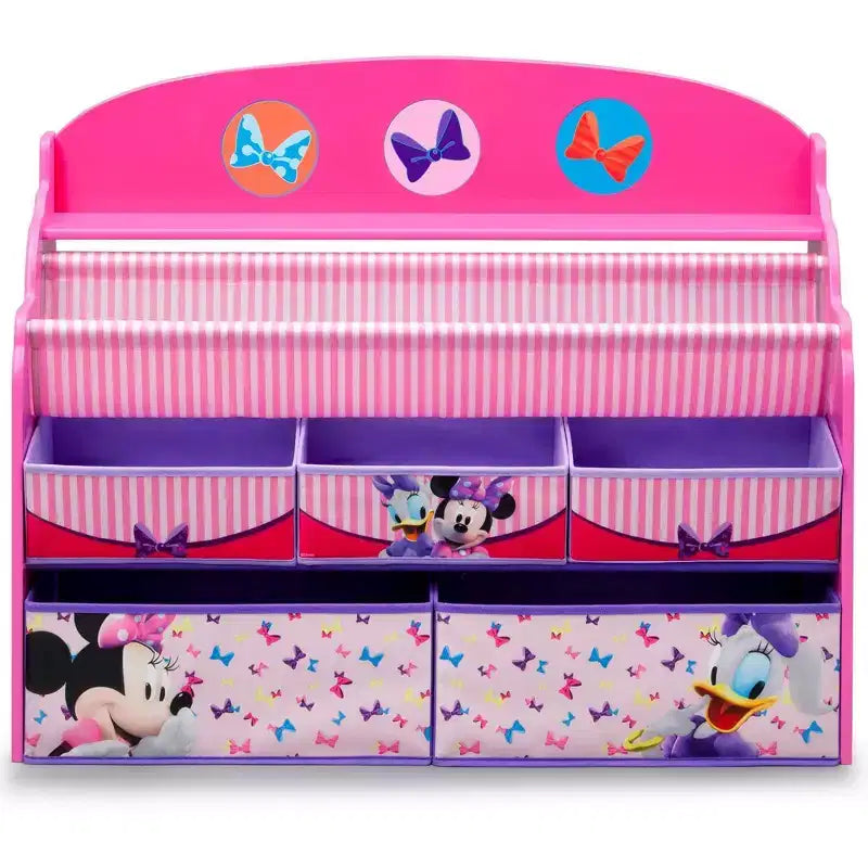 Disney Minnie Mouse Kids' Deluxe Boy & Toy Organizer - Delta Children