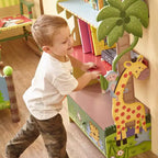 Sunny Safari Jungle Kids' Bookshelf - Fantasy Fields by Teamson Kids