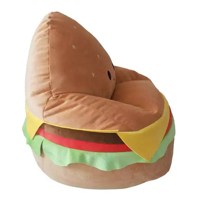 Squishmallows Carl Cheeseburger Kids' Bean Bag Chair